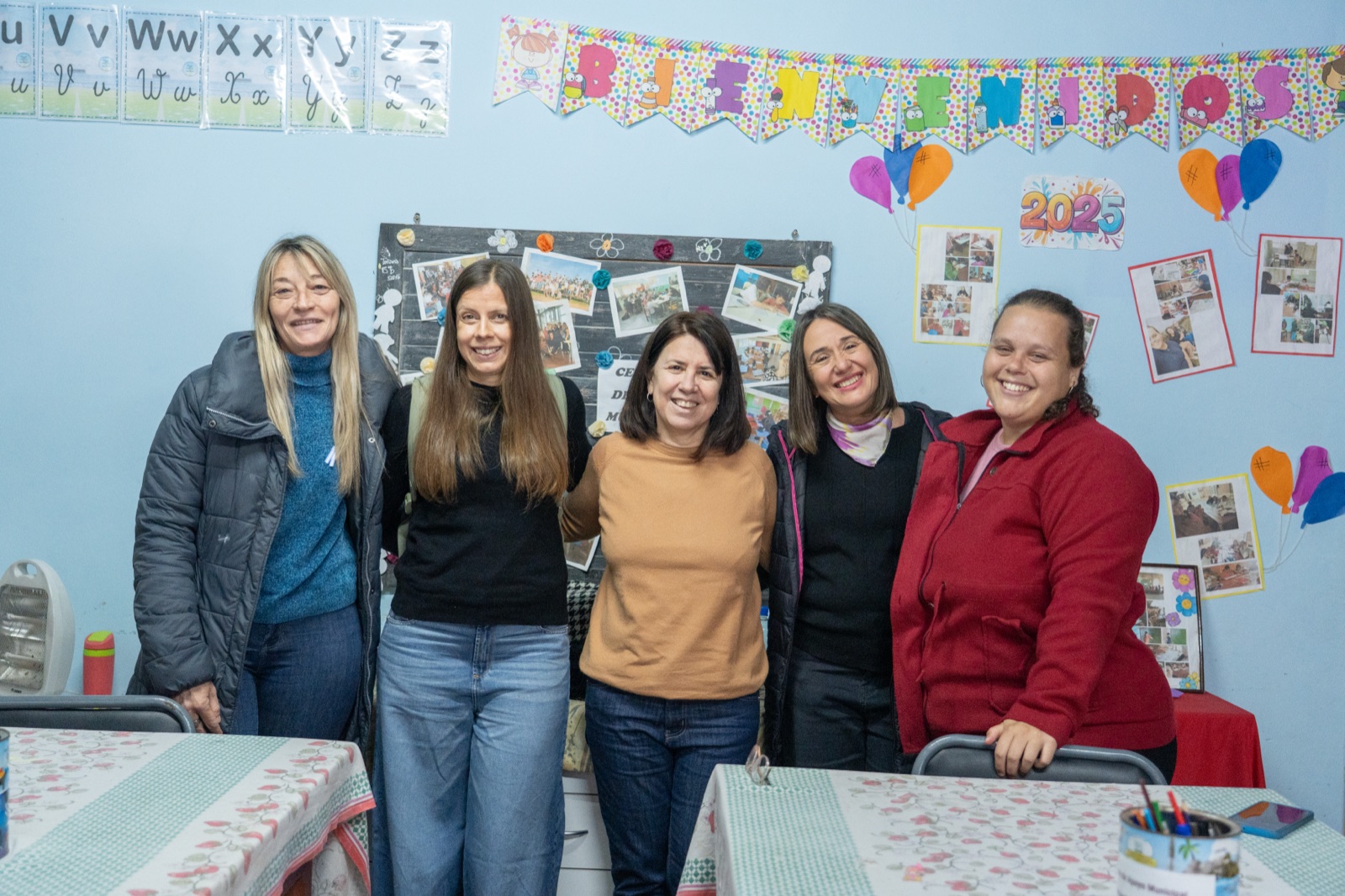 Equipo de DYA Argentina durante la visita en Misiones