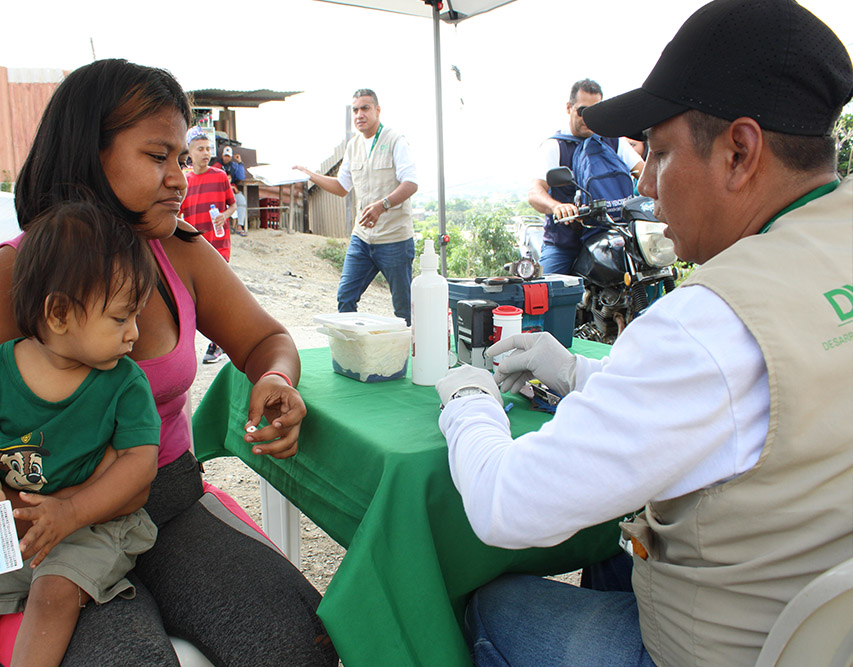 Proyectos de Salud de DYA en Ecuador