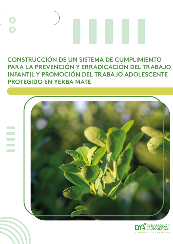 Construccion de un sistema de Cumplimiento para la prevencion y la Erradicacion del Trabajo infantil y la Promocion del Trabajo Adolescente en Yerba Mate